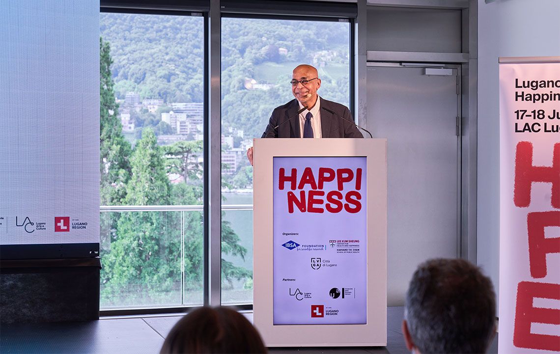 K. “Vish” Viswanath (Harvard University), membro del comitato scientifico del Lugano Happiness Forum